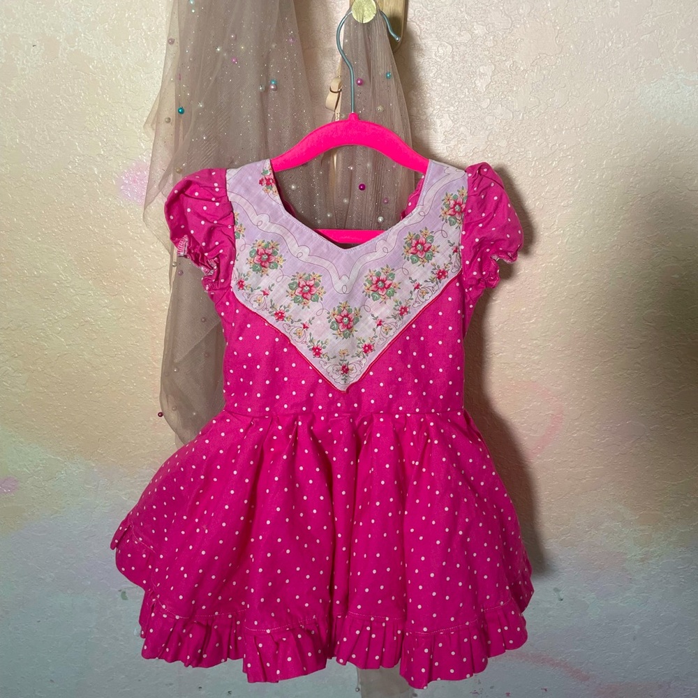 Addison Rays Hankie Dolly Dress OOAK with petticoat and bloomers